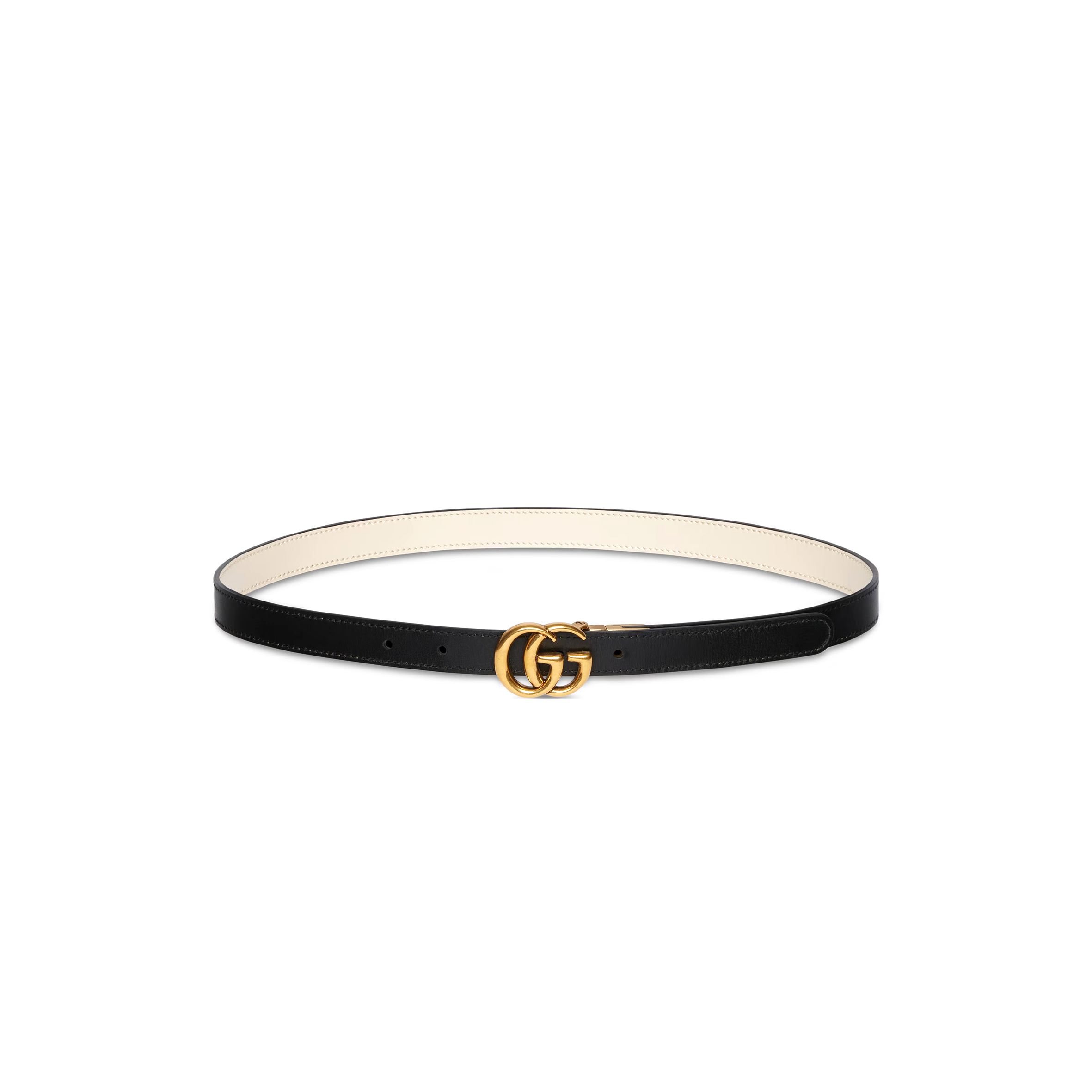 GUCCI GG MARMONT REVERSIBLE THIN BELT 2CM 659418